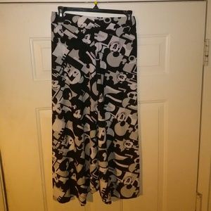 Mickey Mouse gaucho pants